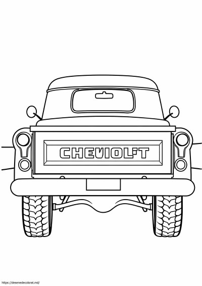 Pickup chevy din 1955
