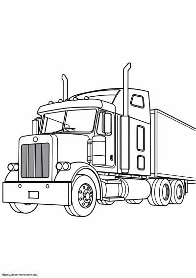 Camion Peterbilt personalizat
