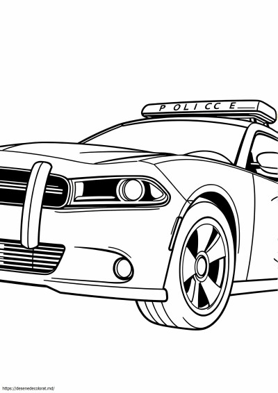 Mașină de poliție dodge charger