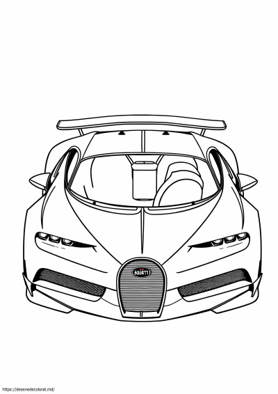 Desen bugatti chiron