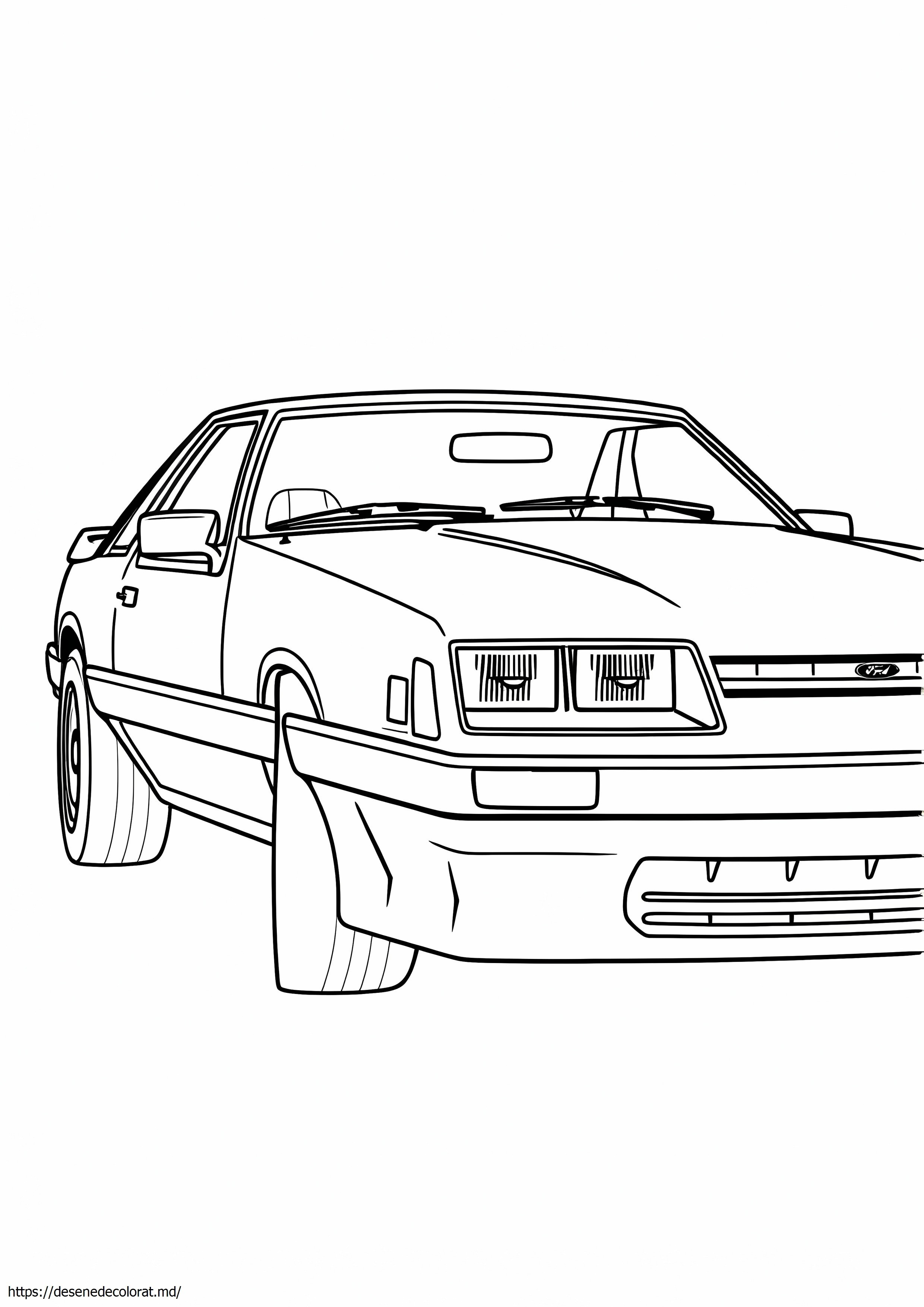 Mustang cu corp de vulpe