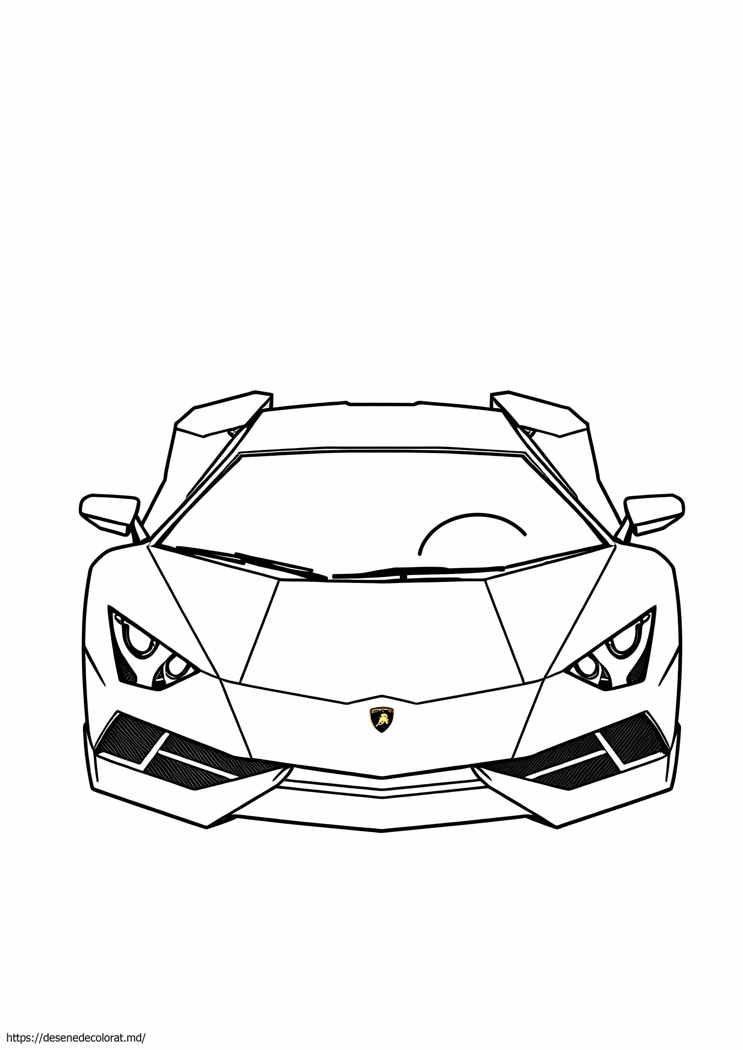 Lamborghini contur pentru