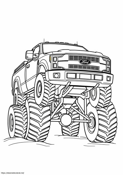 Camion Ford ridicat