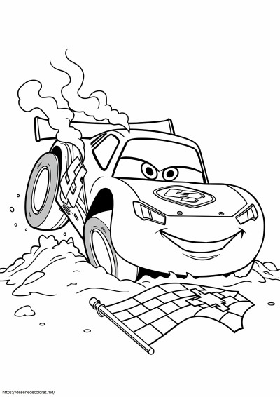 Accidentul fulgerului mcqueen