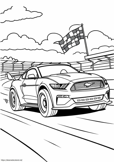 Mașină de curse mustang