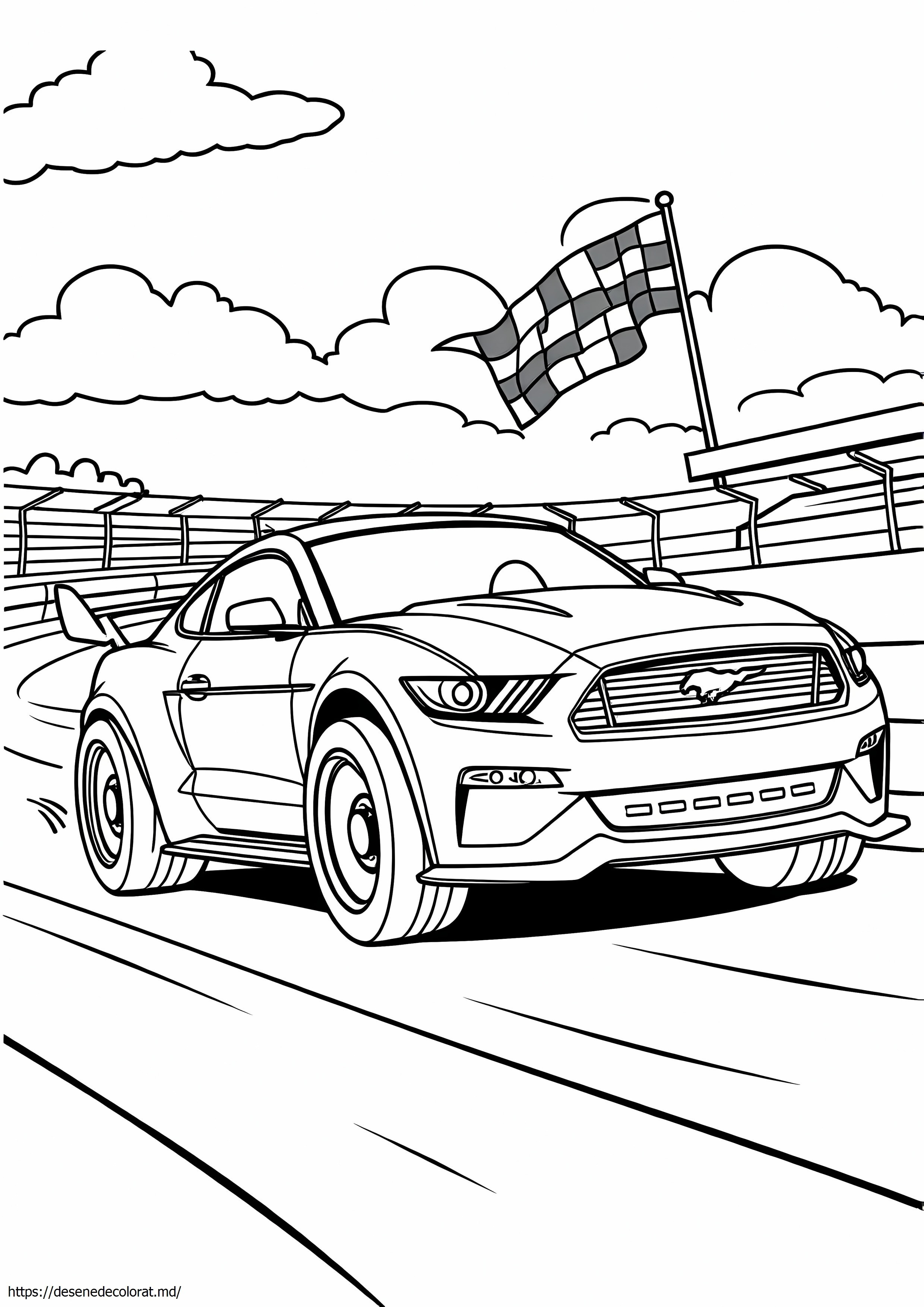 Mașină de curse mustang