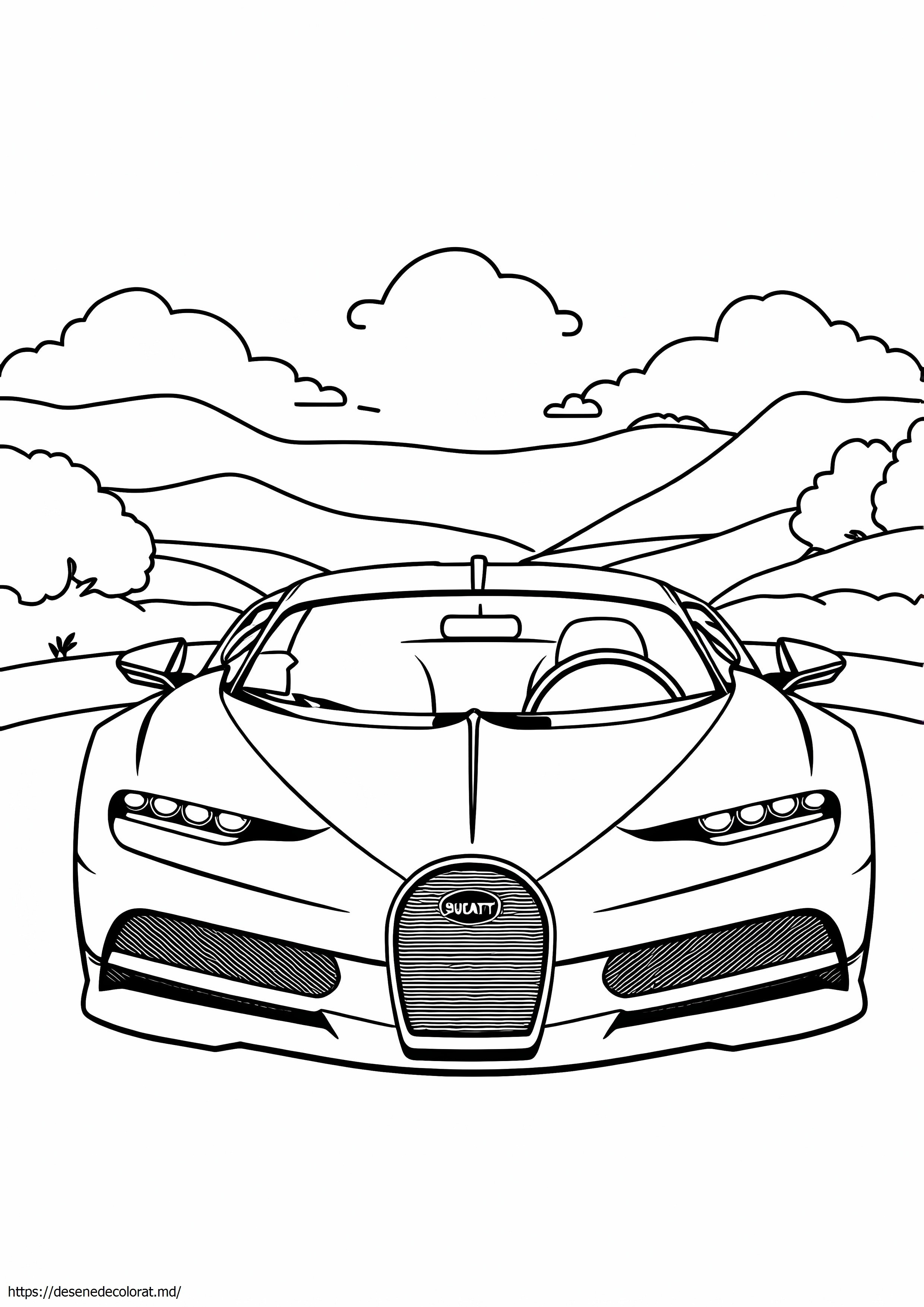 Masina sport bugatti