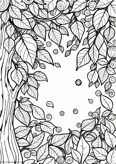 Toamna zentangle