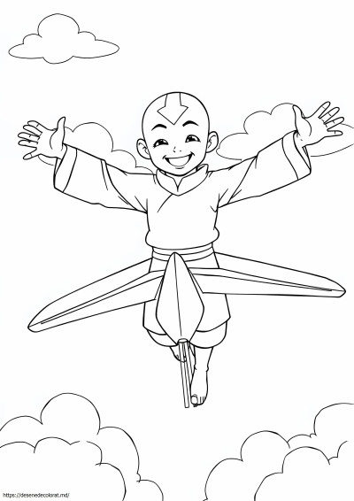 Aang cu planor