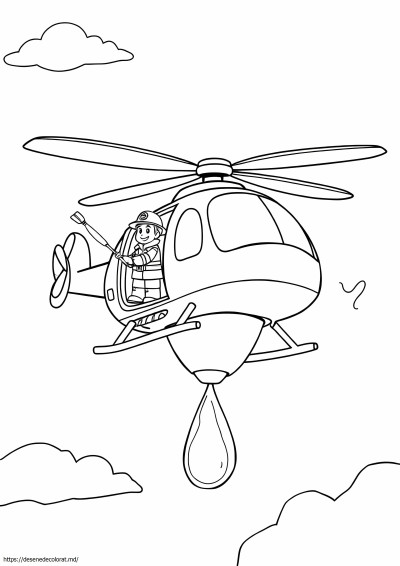 Elicopter de pompieri