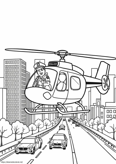 Elicopter de politie