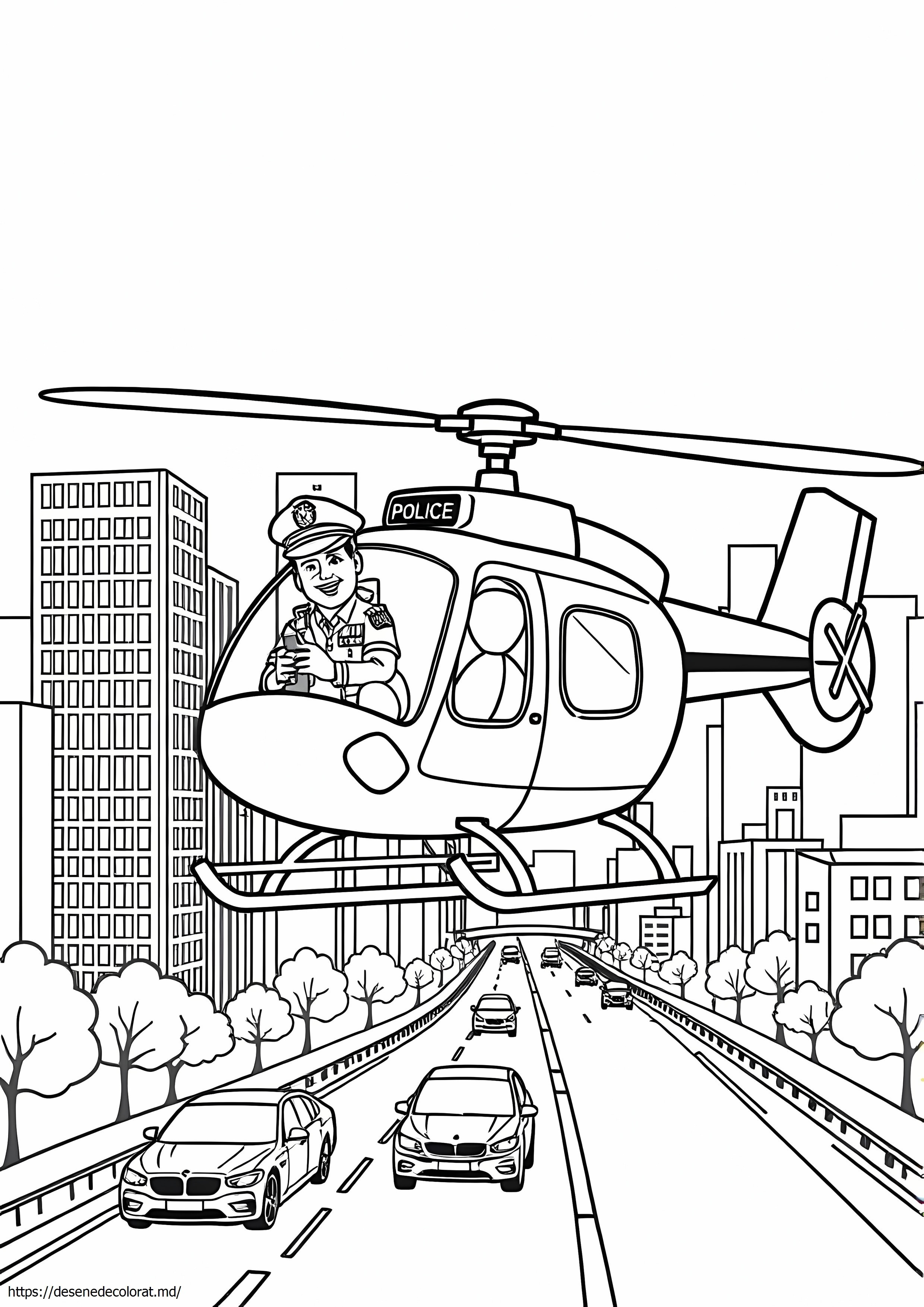 Elicopter de politie