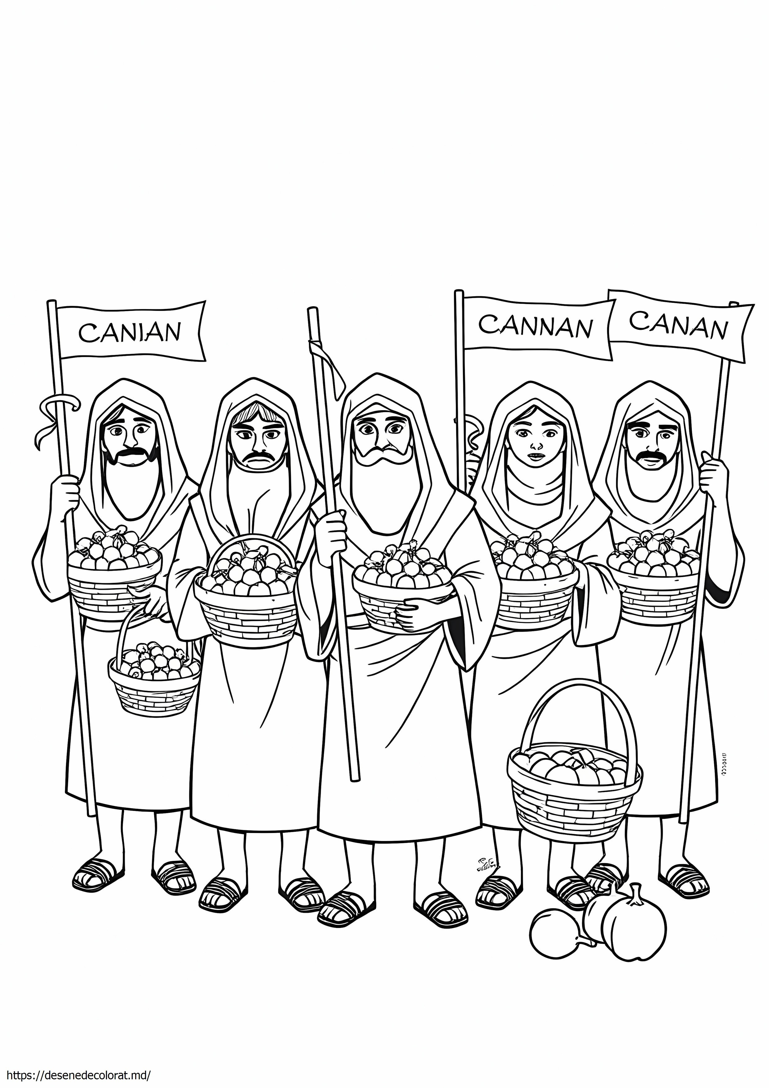 12 spioni în canan