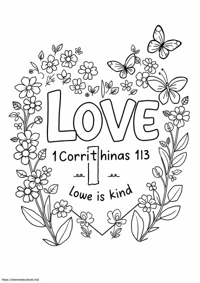 1 corinthinas 13 pagini color