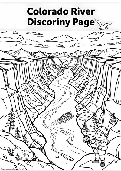 Pagina de descoperire a râului Colorado