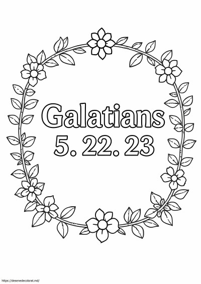 Galateni 5 22 23