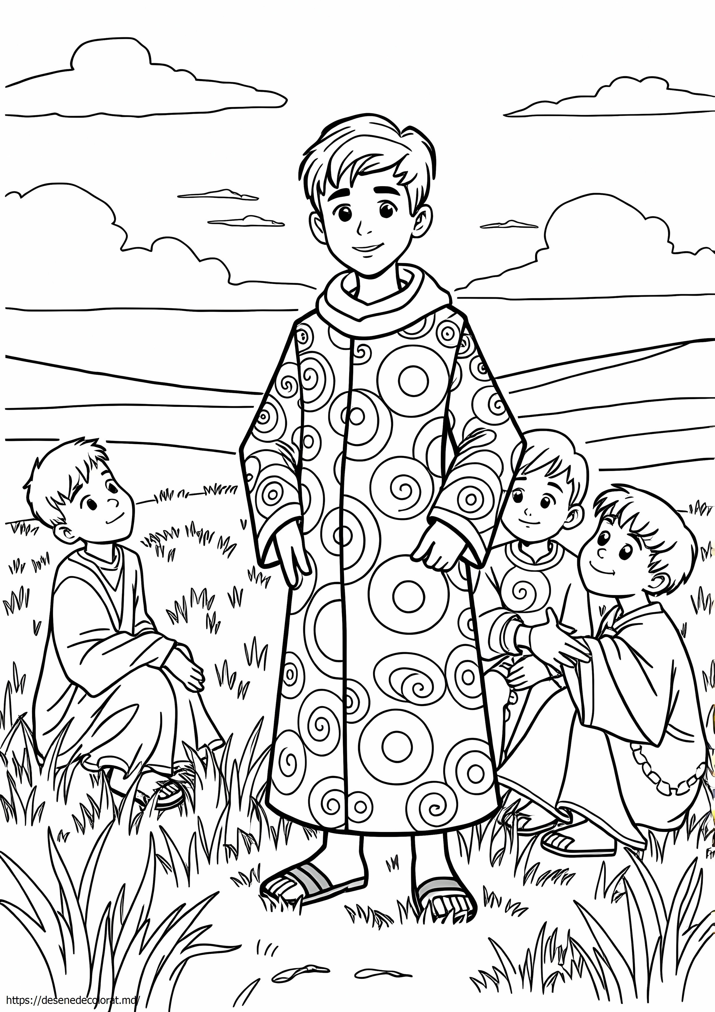 Joseph many haină colorată