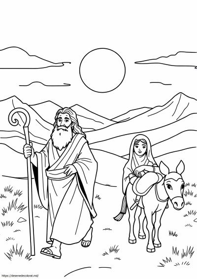 Abraham merge la Canaan
