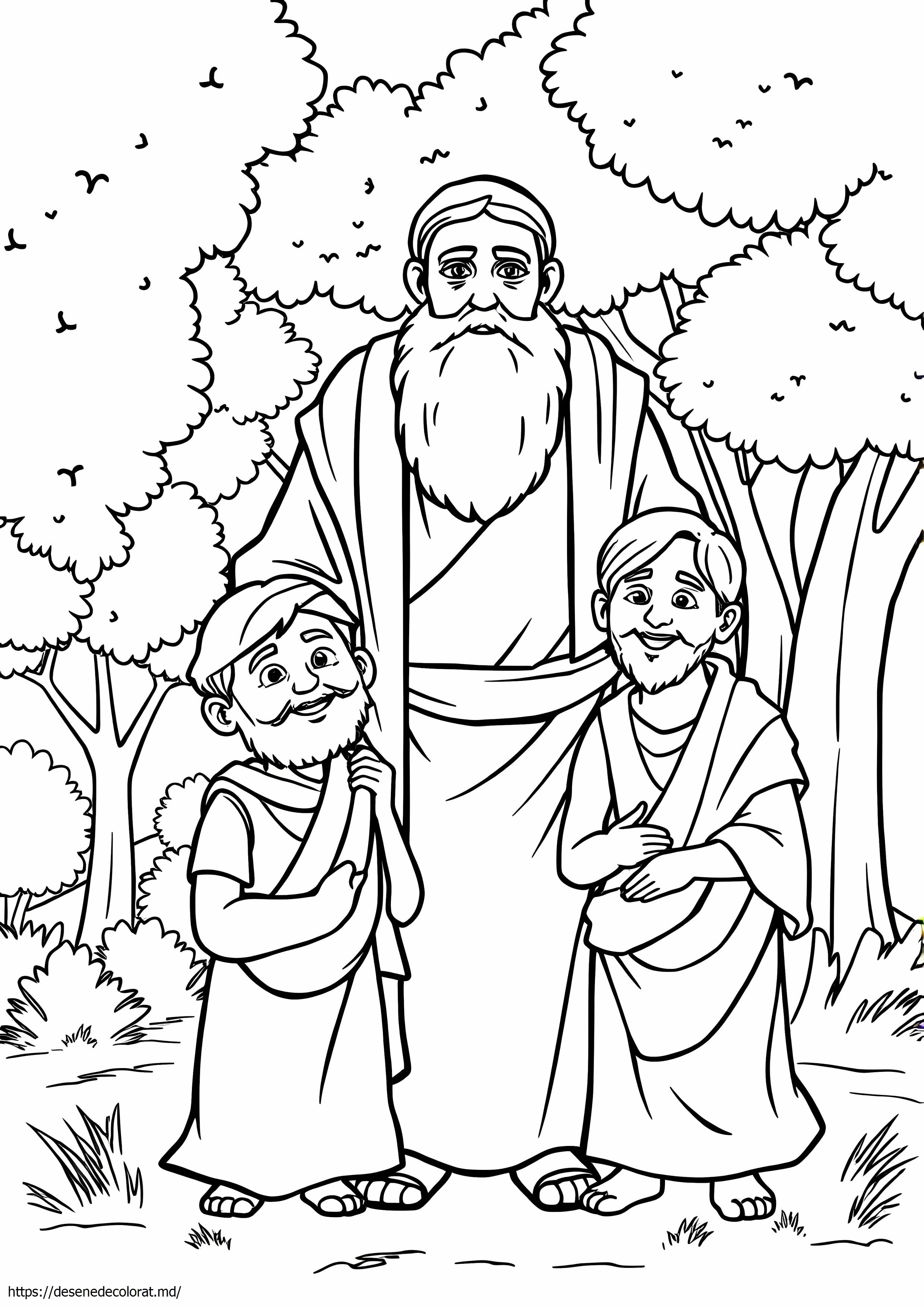 Abraham Isaac și familia Jaboc