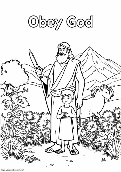 Abraham se supune lui Dumnezeu