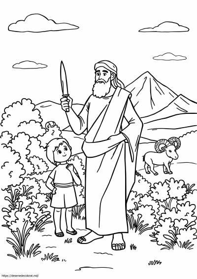 Abraham sacrificându-și fiul