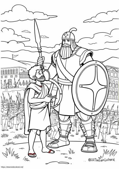 Povestea biblică a lui David și Goliat