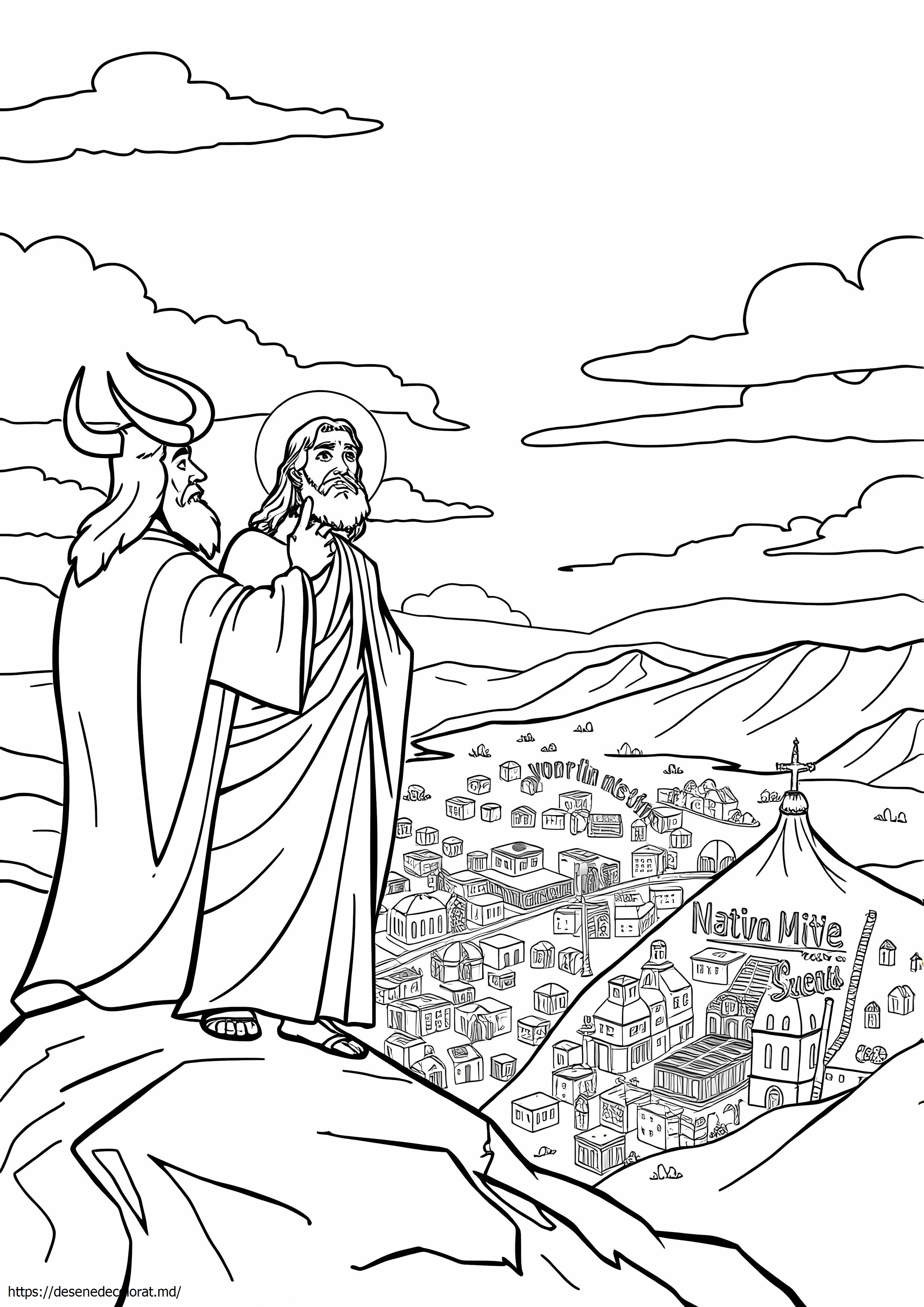 Isus ispitit de satana
