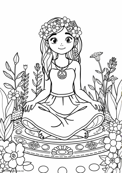 Boho hippie
