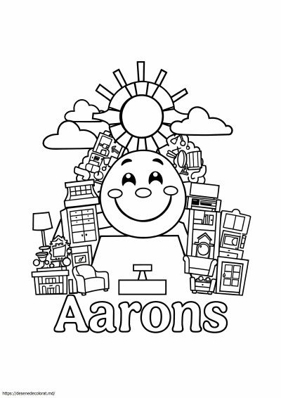 Sigla magazinului de mobila aarons