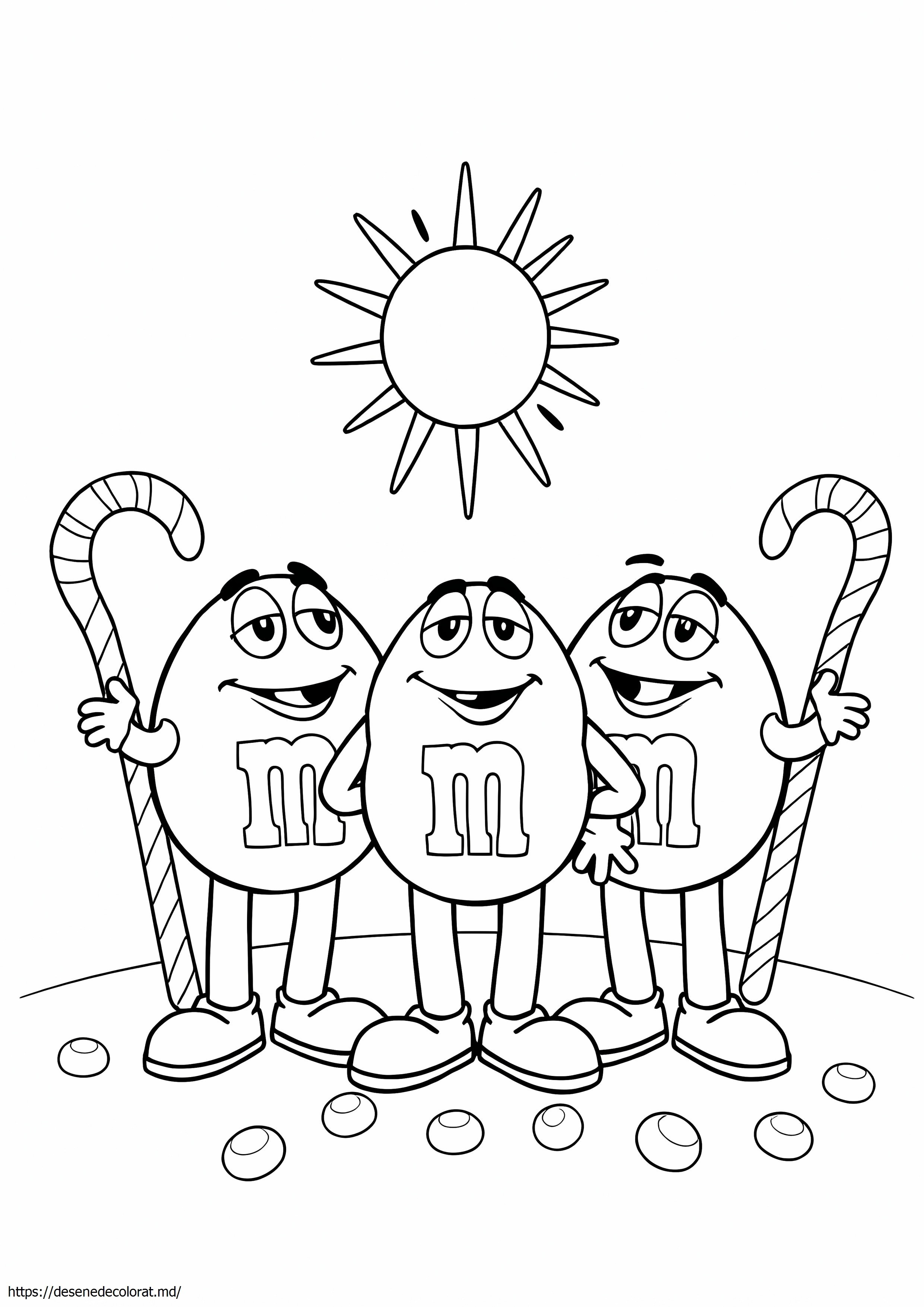 M&m personaje