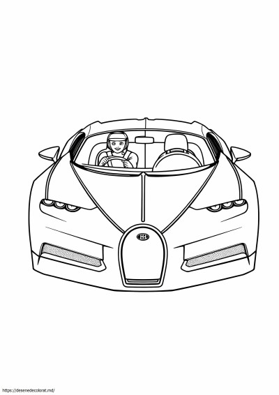 Bugatti chiron pentru