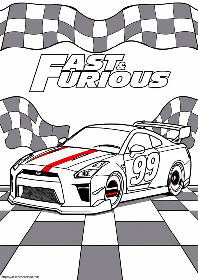 Nissan gtr rapid și furios