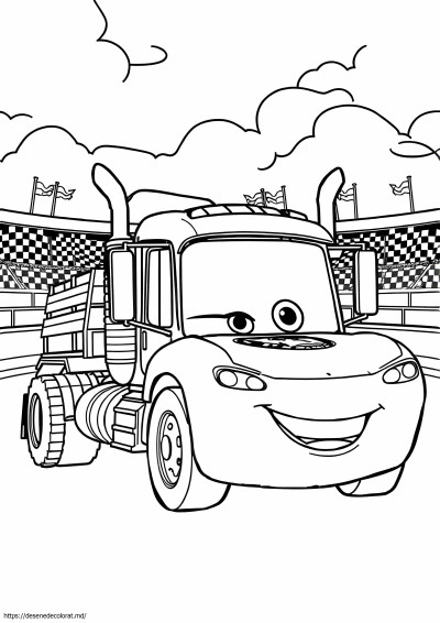 Camion fulger mcqueen mack