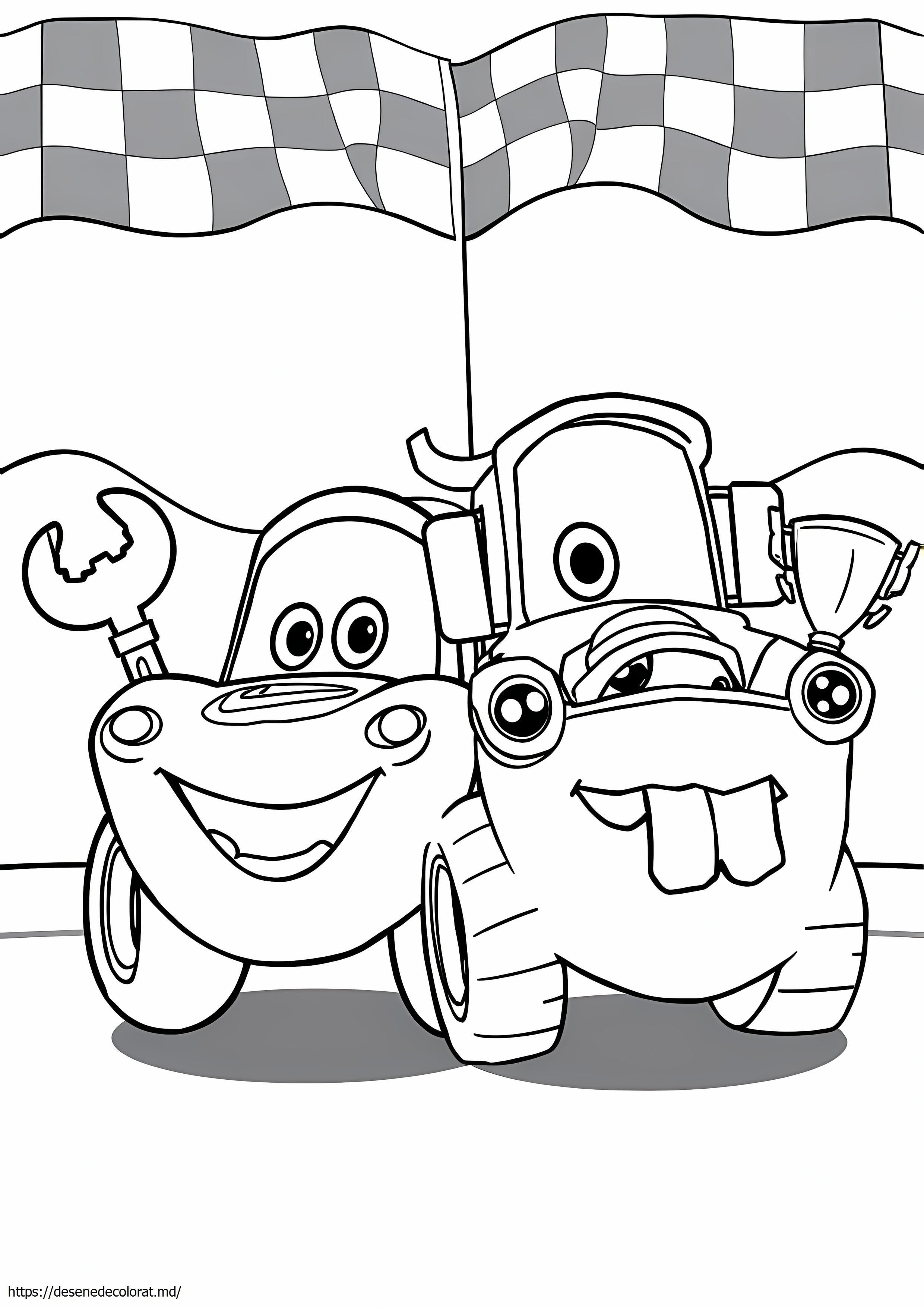 Fulgerul mcqueen mater