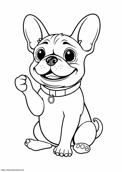 Câine buldog francez
