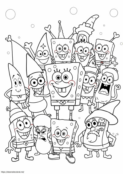 Toate personajele spongebob