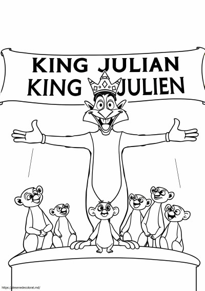 Toate salută rege Julien
