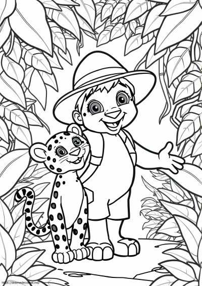 Baby jaguar go Diego go