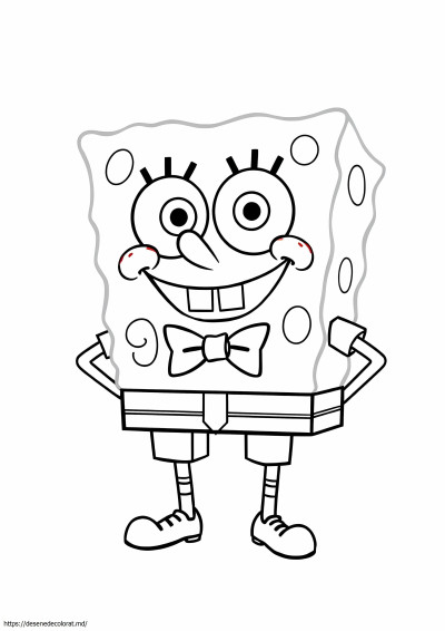 Alb-negru spongebob