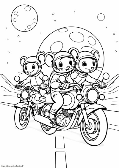 Soareci motociclisti de pe Marte