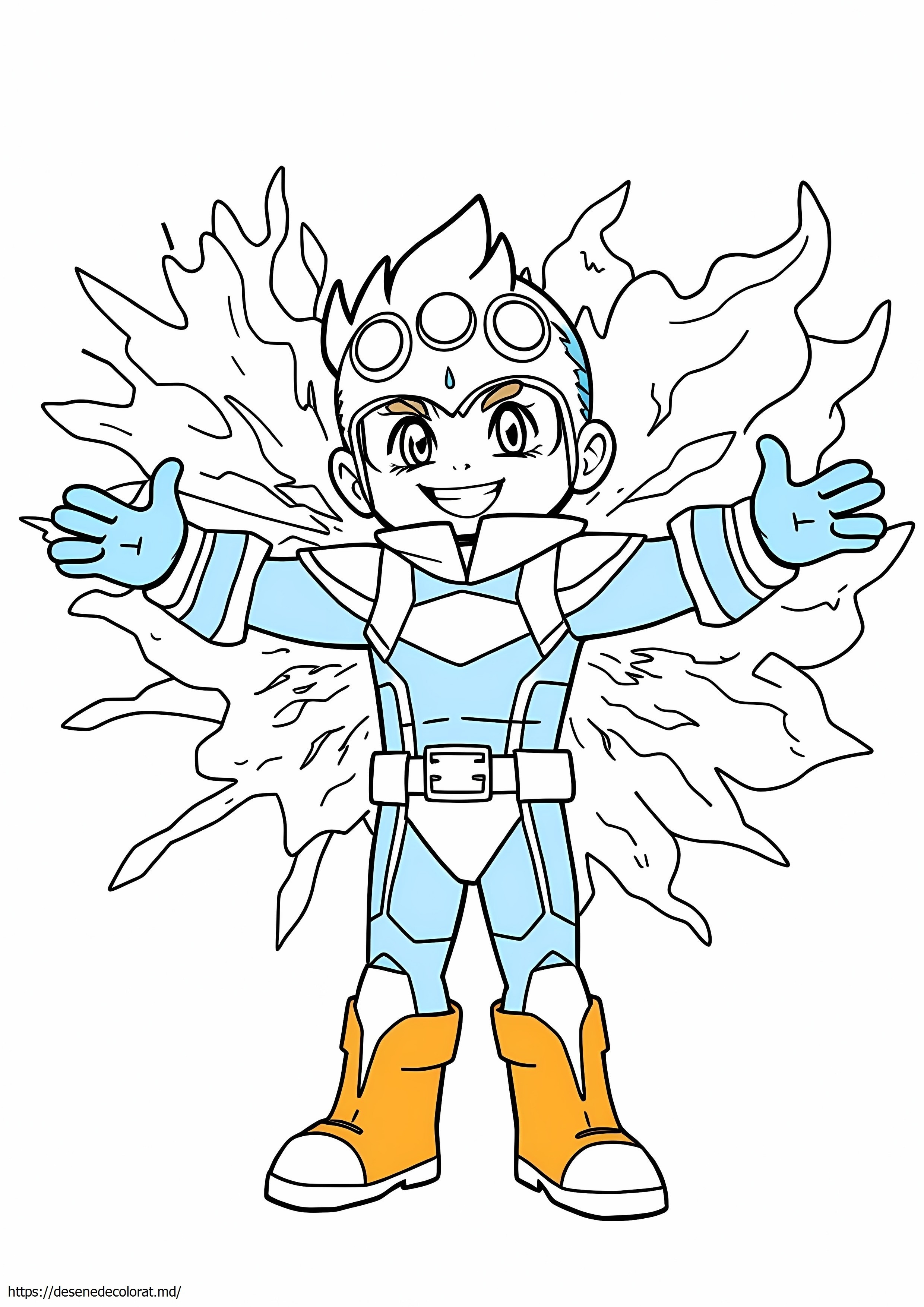 Boboiboy frostfire