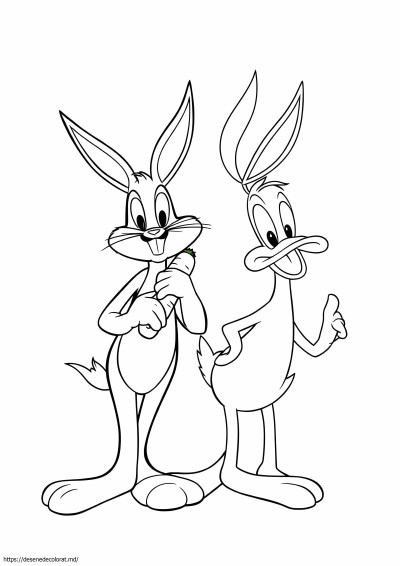 Bugs bunny și daffy duck