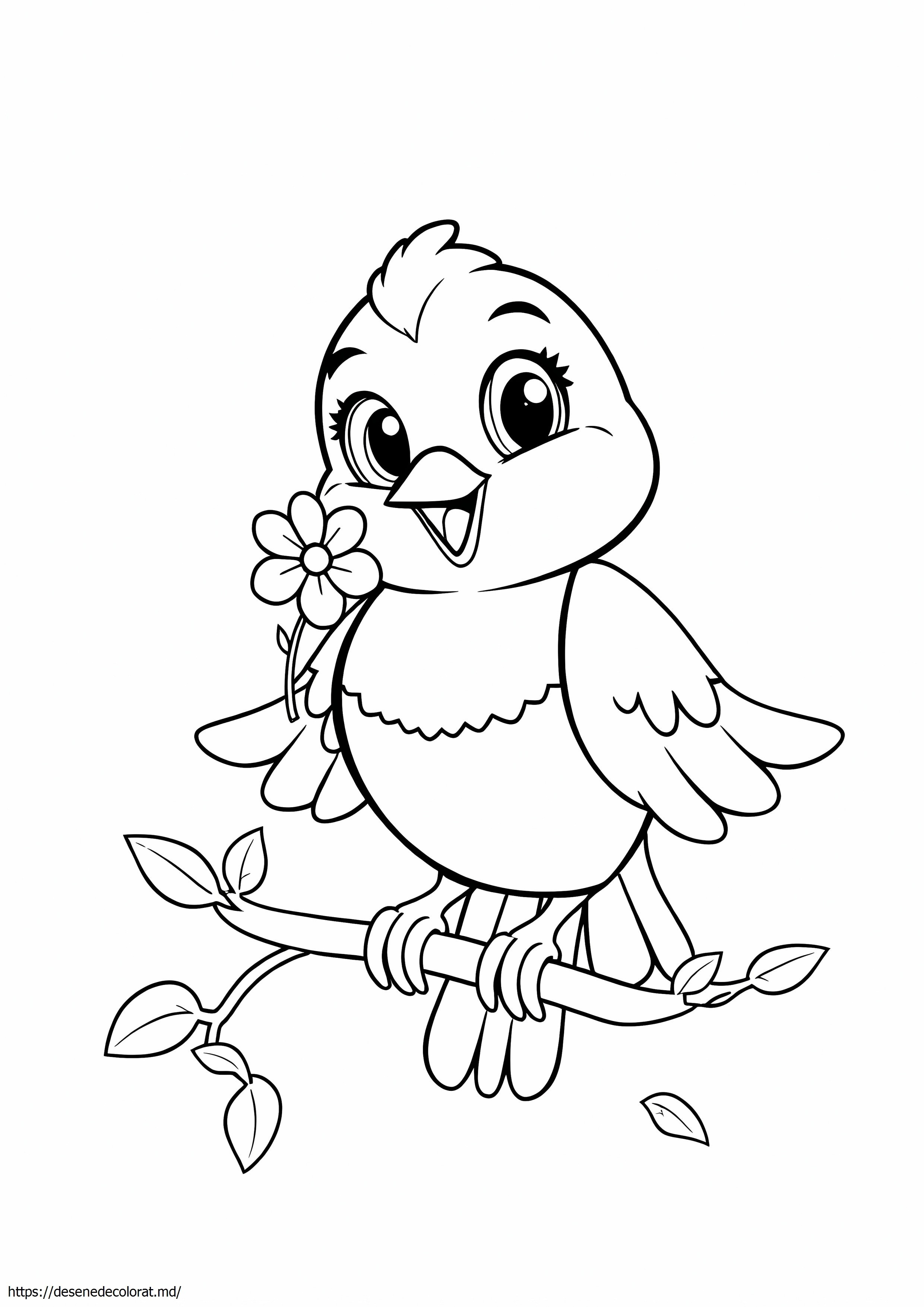 Pasăre de desene animate