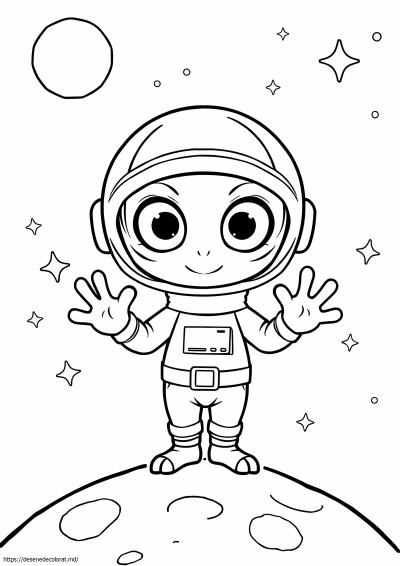 Extraterestru din desene animate