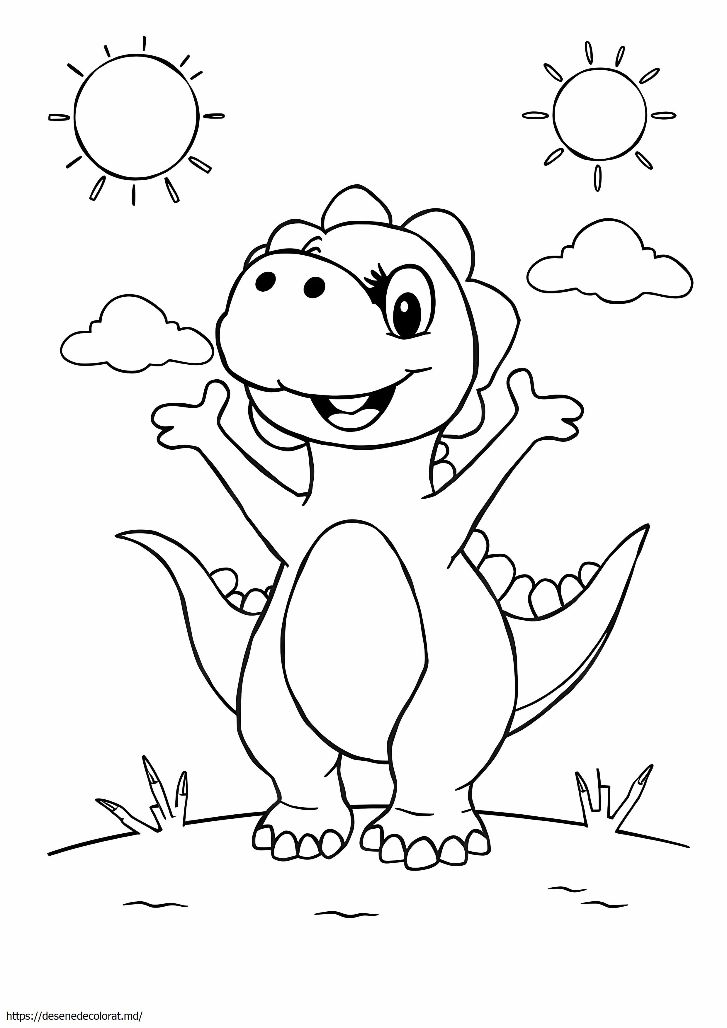 Desen animat dinozaur