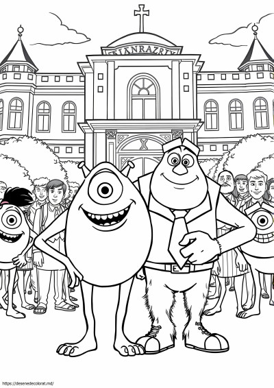Universitatea Disney Monsters
