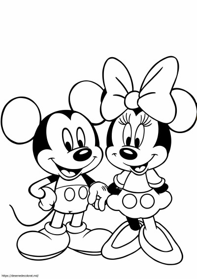 Ușor mickey și minnie mouse