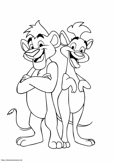 Usor timon si pumbaa