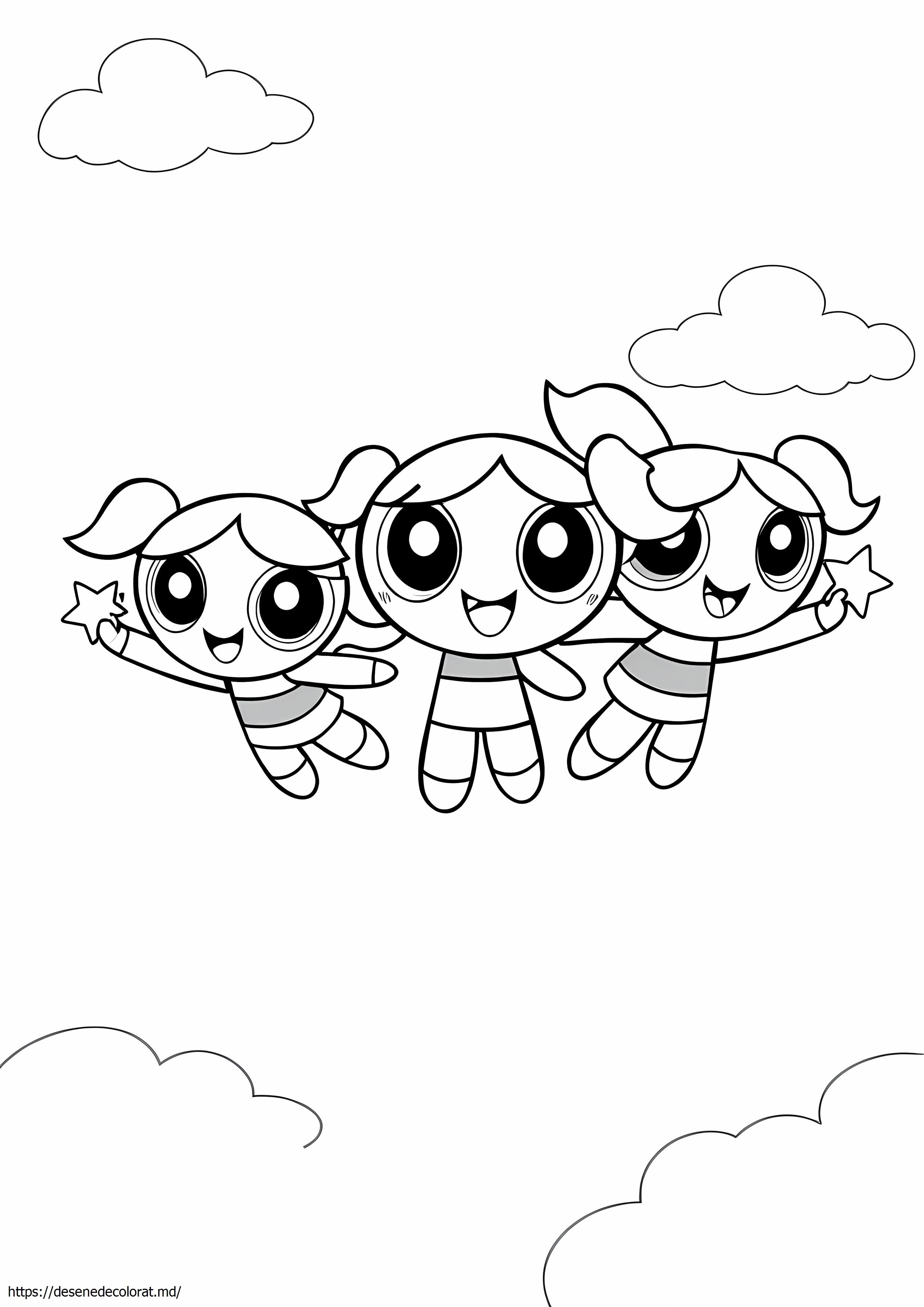 Powerpuff girls zburătoare