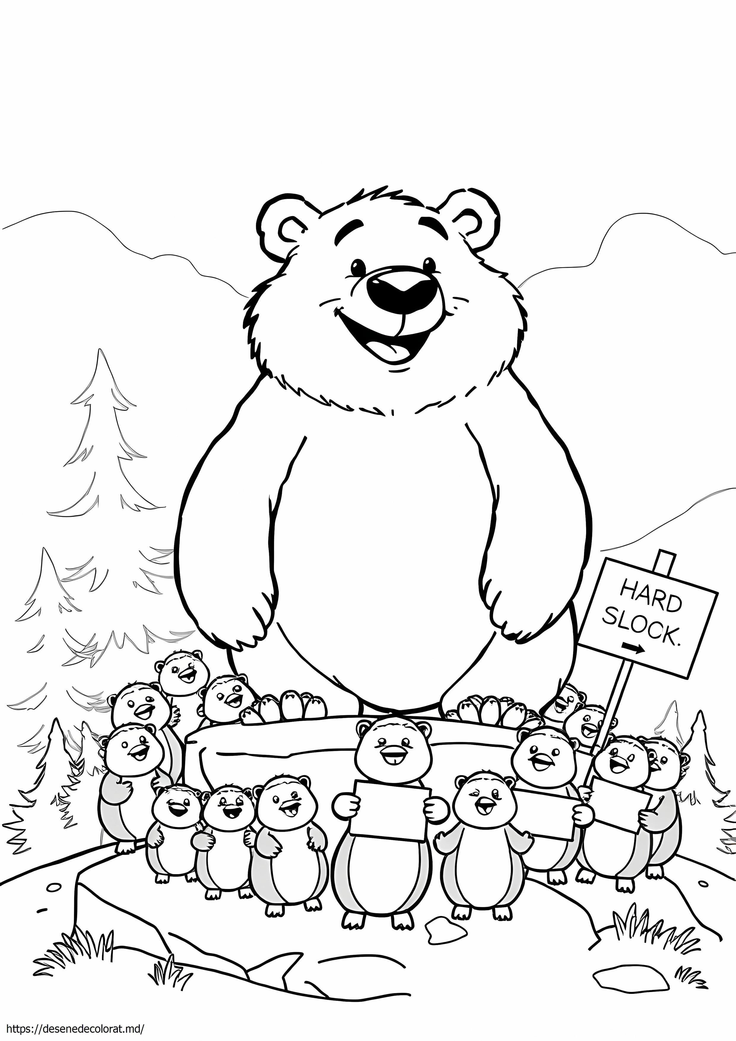 Grizzly și lemingii